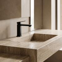 Umyvadlová baterie REA ARLO - černá - nízká