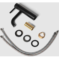 Umyvadlová baterie CALANI NEXOS - černá - nízká