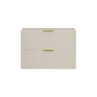 Koupelnová závěsná skříňka pod umyvadlo ADÉLA 80 cm - kašmírová