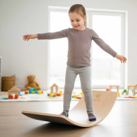 LULILO Ajlo Houpací balanční prkno - šedé