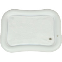 Nafukovací vodní podložka s kontrastními černobílými vzory - 65 cm x 50 cm