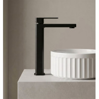 Umyvadlová baterie REA ARLO - černá - vysoká