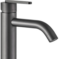 Umyvadlová baterie REA ONTARIO - gun grey - vysoká
