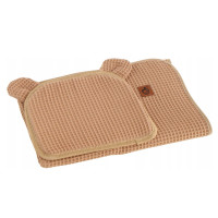 Hnízdečko (kokon) pro miminko - BABYMAM AIR 3D SAFE SLEEP SET - cappuccino