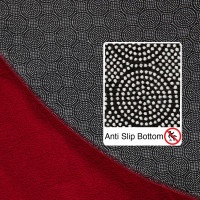 Kusový koberec Sky 5400 Red kruh