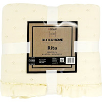 Přehoz na postel RITA 200x220 cm - krémový