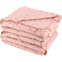 Přehoz na postel RITA 200x220 cm - růžový