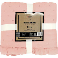 Přehoz na postel RITA 200x220 cm - růžový