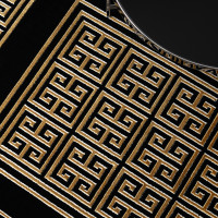 Kusový koberec Allure 1968 black/gold