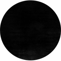 Kusový koberec Joy 1400 black kruh