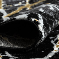 Kusový koberec Allure 1963 black/gold