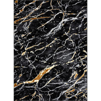 Kusový koberec Allure 1963 black/gold