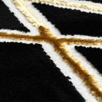 Kusový koberec Allure 1964 black/gold