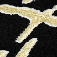 Kusový koberec Allure 1967 black/gold
