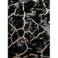 Kusový koberec Allure 1967 black/gold