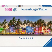 RAVENSBURGER Panoramatické puzzle Ocean Drive 1000 dílků