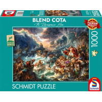 SCHMIDT Puzzle Cesta přes moře 1000 dílků