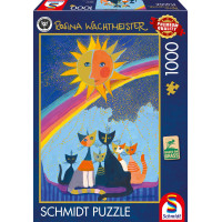 SCHMIDT Puzzle Ve zlatém dešti 1000 dílků