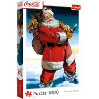 TREFL Puzzle Coca-Cola: Santa Claus ve sněhu 1000 dílků
