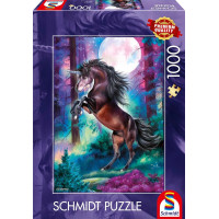 SCHMIDT Puzzle Jednorožec při úplňku 1000 dílků