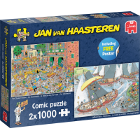 JUMBO Puzzle JvH Holandské tradice 2x1000 dílků