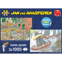 JUMBO Puzzle JvH Holandské tradice 2x1000 dílků