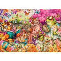 RAVENSBURGER Puzzle Knižní klub 1000 dílků