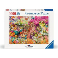 RAVENSBURGER Puzzle Knižní klub 1000 dílků