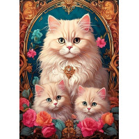 BLUEBIRD Puzzle Kočičí trio 300 dílků