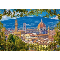 RAVENSBURGER Puzzle Malebná Itálie 1000 dílků