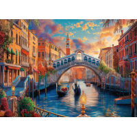 DINO Puzzle Malované Benátky 1000 dílků