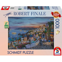 SCHMIDT Puzzle Západ slunce nad Santorini 1000 dílků