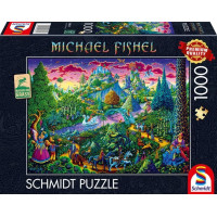 SCHMIDT Puzzle Fantastický pohádkový svět 1000 dílků