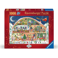 RAVENSBURGER Puzzle Santova dílna 1000 dílků