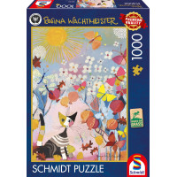 SCHMIDT Puzzle Proužkované kotě 1000 dílků
