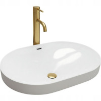 Keramické umyvadlo BASARO TERRA - bílé