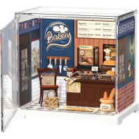 RoboTime 3D dřevěná skládačka Miniatura domečku mini Pekárna