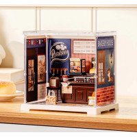 RoboTime 3D dřevěná skládačka Miniatura domečku mini Pekárna