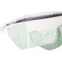 small foot Doktorský set se zeleno-bílou lékařskou taškou