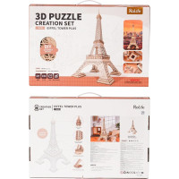 RoboTime 3D dřevěná skládačka Eiffelova věž velká