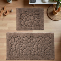 Koupelnová předložka BOSTON 10 - hnědá