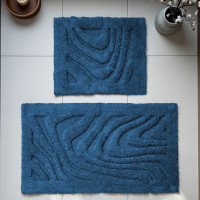 Koupelnová předložka BOSTON 11 - tmavě modrá