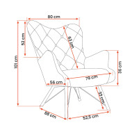 Křeslo MARION (více variant)