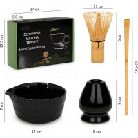 Matcha set MIDORI DREAM - černý