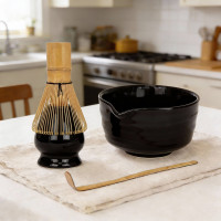 Matcha set MIDORI DREAM - černý