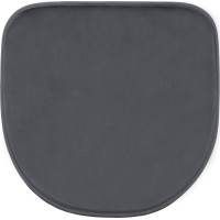 Podsedák na židli MARIE 39x38 cm - grafitový