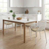 Podsedák na židli MARIE 38x38 cm - béžový