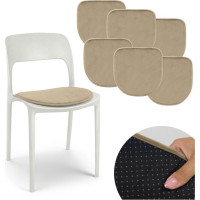 Podsedák na židli MARIE 39x38 cm - béžový