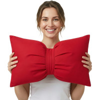 Dekorační polštář GLAM 30x50 cm - červený