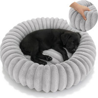 Pelíšek pro psy a kočky ROYAL LOUNGE 90 cm - šedý